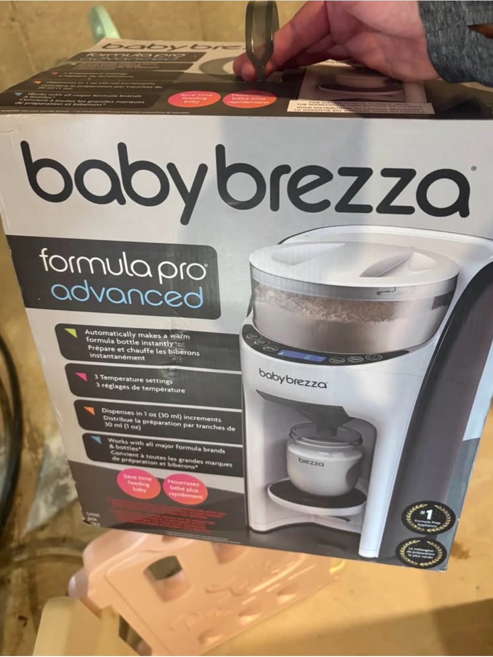 Baby Brezza Formula Pro Advanced Baby Formula Dispenser - White
